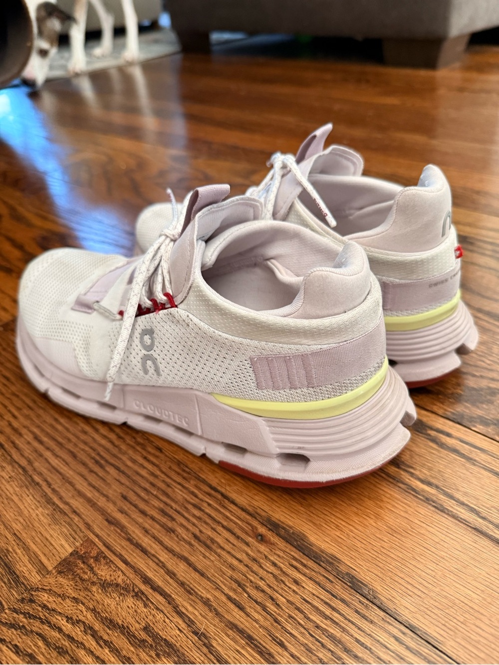 On Cloud 5 Women’s Size 9 Running Shoes White/Pearl CloudTec - Picture 2 of 4